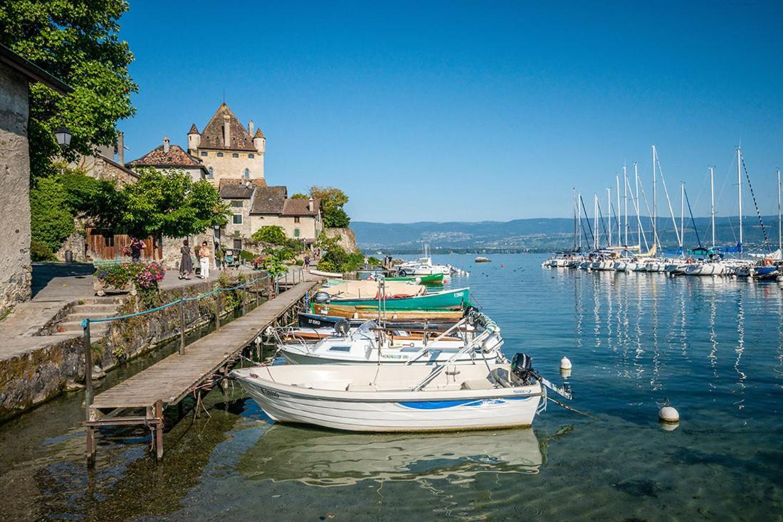 Hotel Le Jules Verne Yvoire Eksteriør bilde